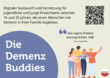 Die Demenz Buddies - Postkarte