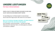 Leistungskatalog